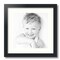 ArtToFrames 16x16" Matted Picture Frame with 12x12" Single Mat Photo Opening Framed in 1.25" Black and 2" Mat (FWM-3926-16x16)